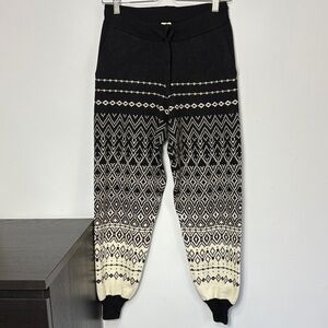 Joie Charcoal Knit Pants with Tie Detail
